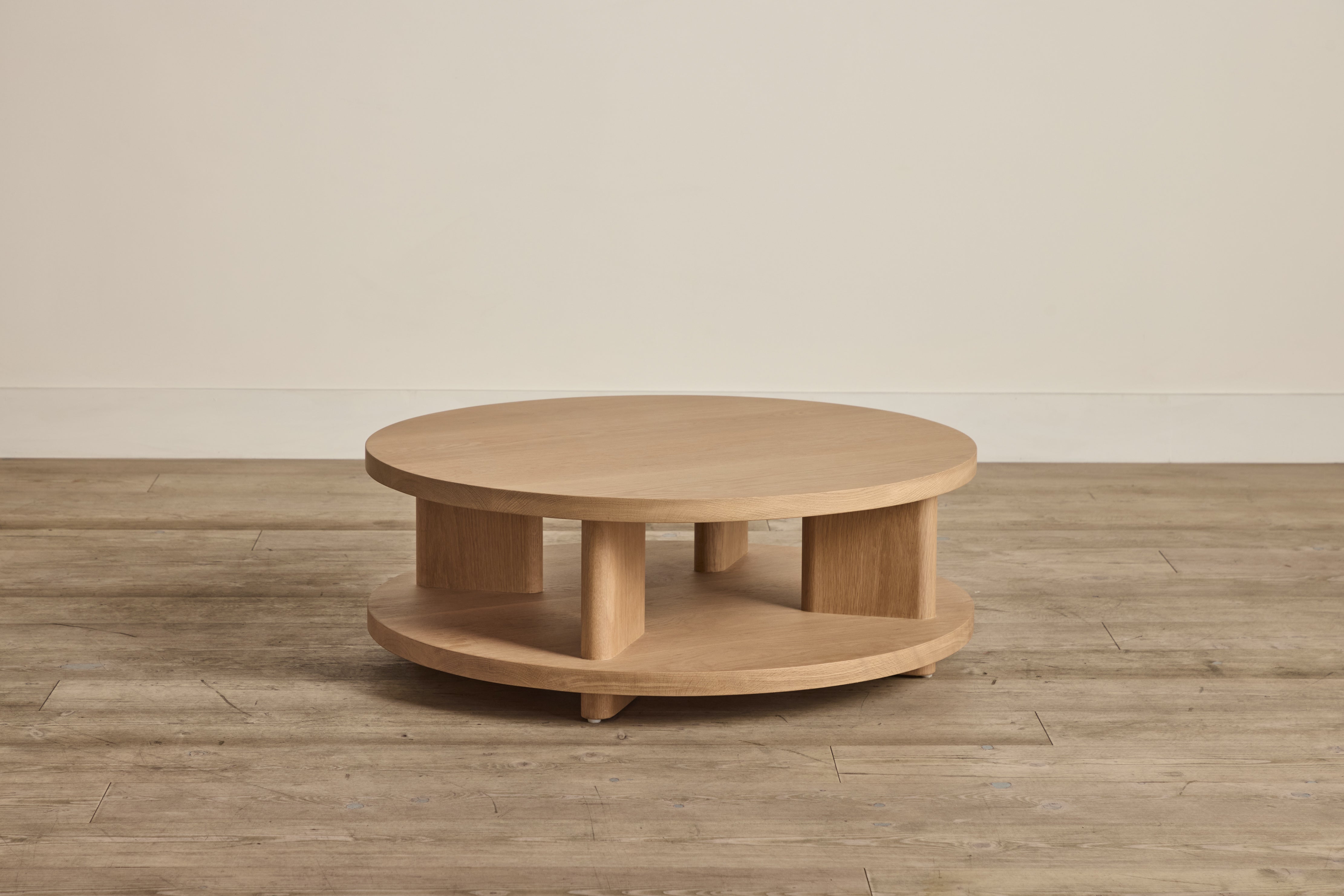 Nickey Kehoe Round Shelf Coffee Table - In Stock (LA)