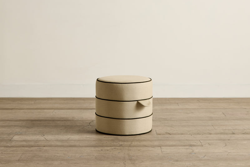 Round Hassock, 17"