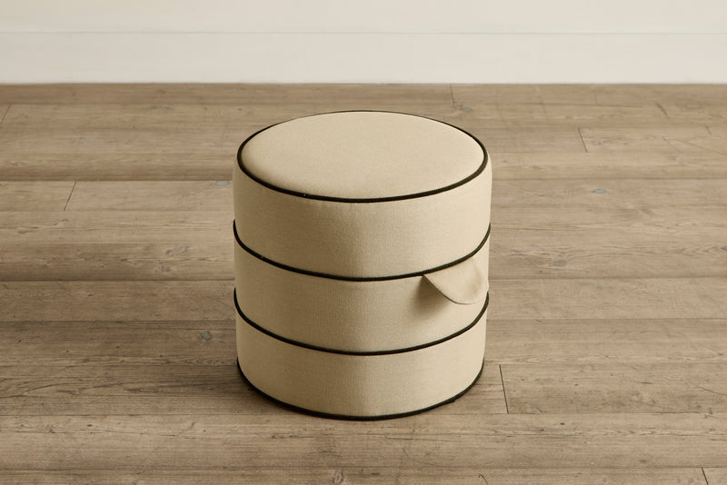 Round Hassock, 17"