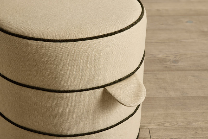 Round Hassock, 17"