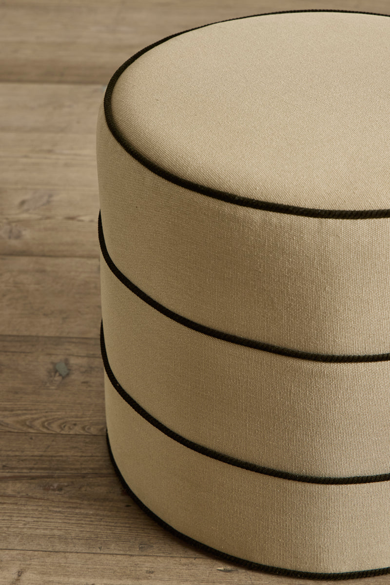 Round Hassock, 17"