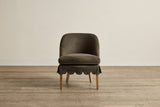 Shown in Customer's Own Material and Natural Oak, 25 In.