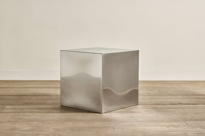 Silver Cube Table No.2