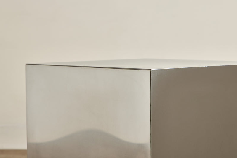 Silver Cube Table No.2