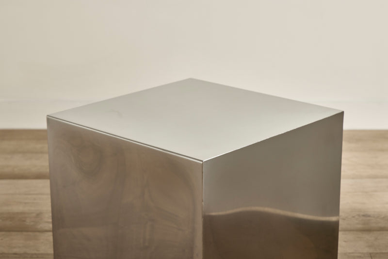 Silver Cube Table No.2