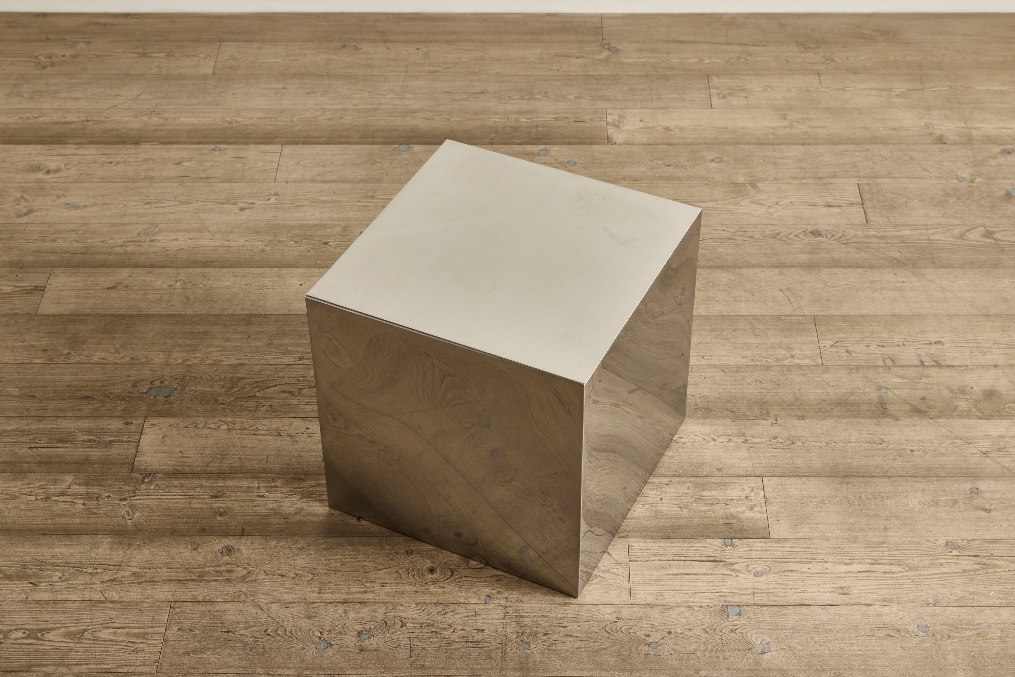 Silver Cube Table No.2