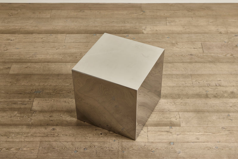 Silver Cube Table No.2