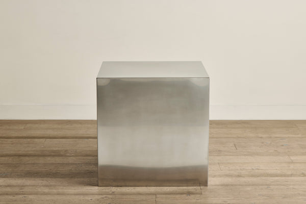 Silver Cube Table No.1