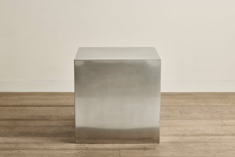 Silver Cube Table No.1