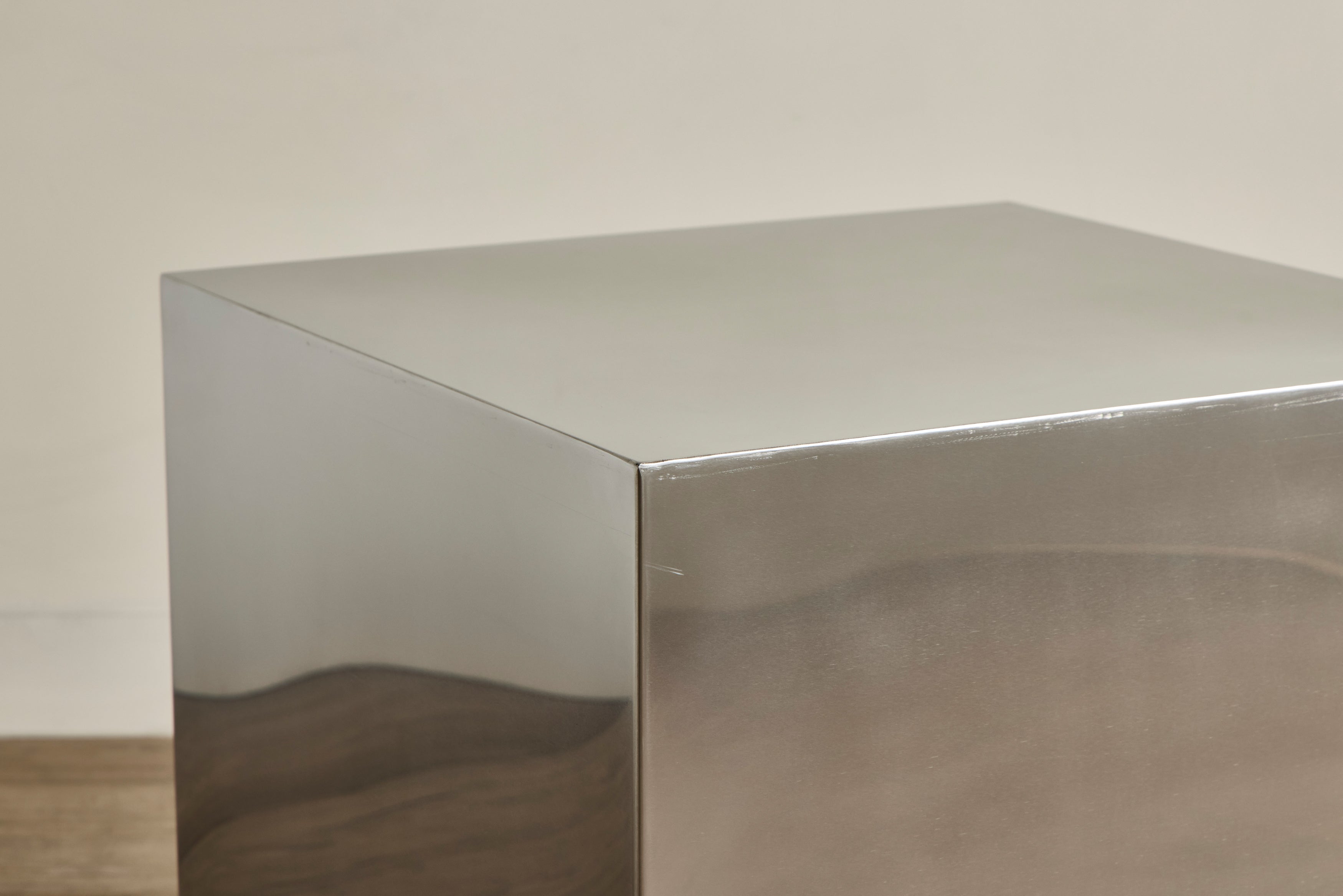 Silver Cube Table No.1