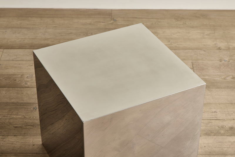 Silver Cube Table No.1
