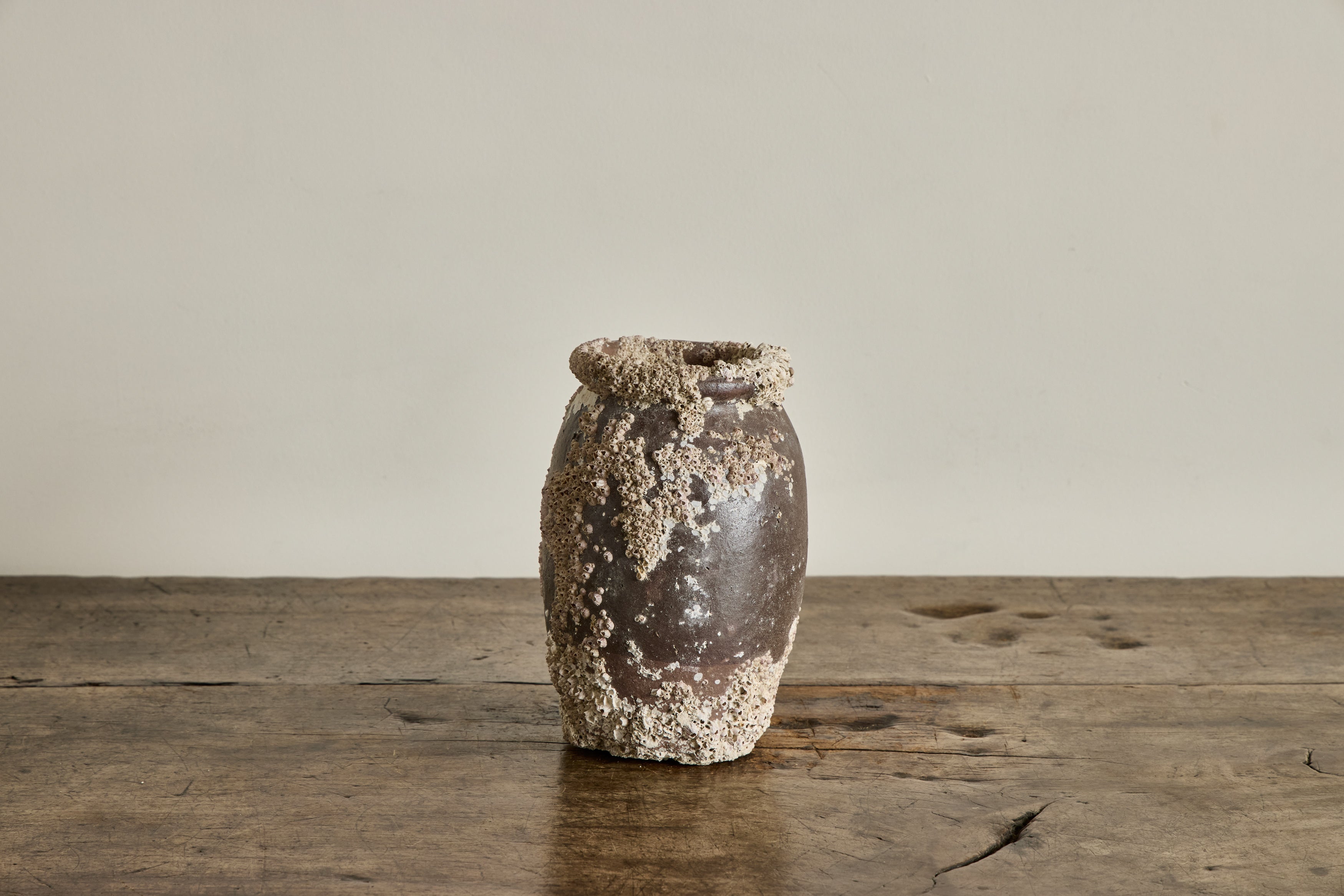 Brown Takotsubo Pot No.1