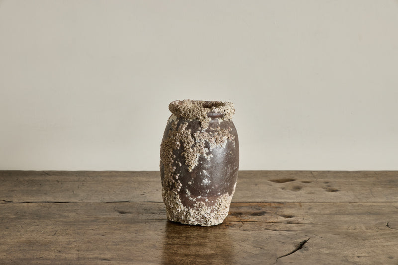Brown Takotsubo Pot No.1