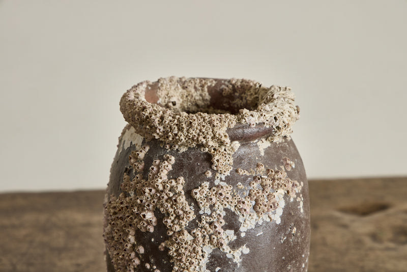 Brown Takotsubo Pot No.1