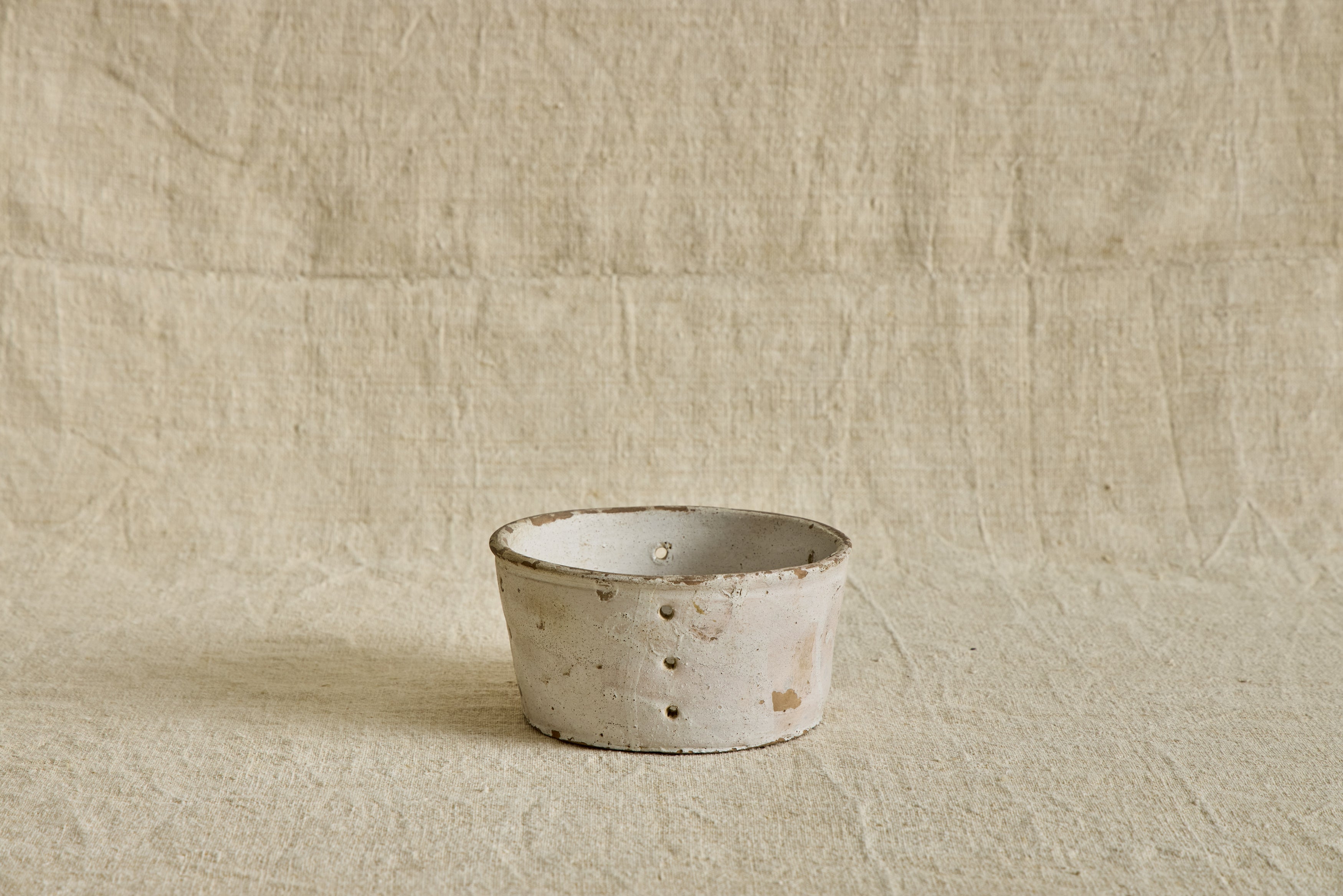French Stoneware Strainer