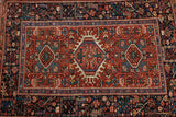 Tribal Medallion Throw Rug 3'8 X 4'8