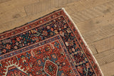 Tribal Medallion Throw Rug 3'8 X 4'8