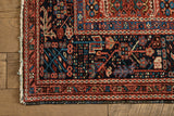 Tribal Medallion Throw Rug 3'8 X 4'8