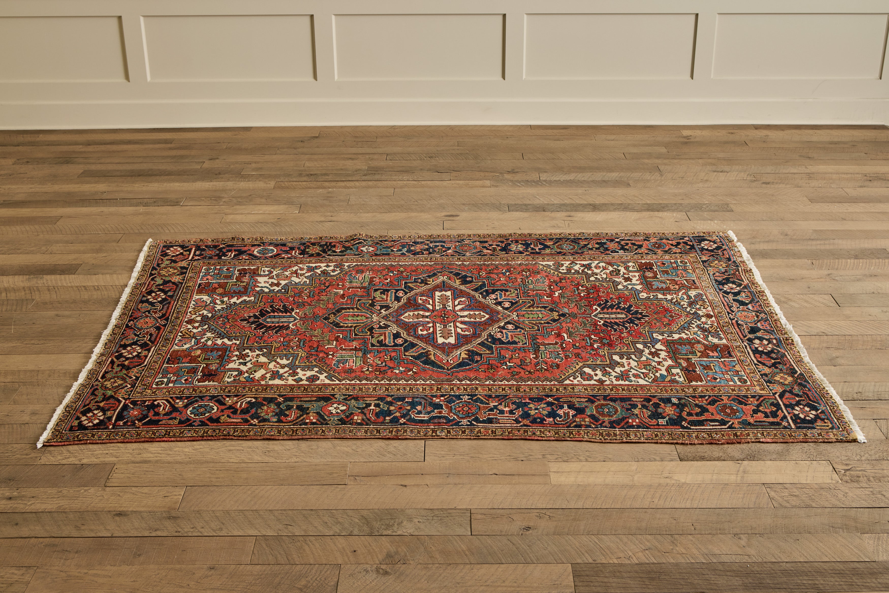 Persian Heriz Rug 6'2 X 9'