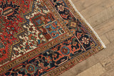 Persian Heriz Rug 6'2 X 9'