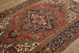 Persian Heriz Rug 6'2 X 9'