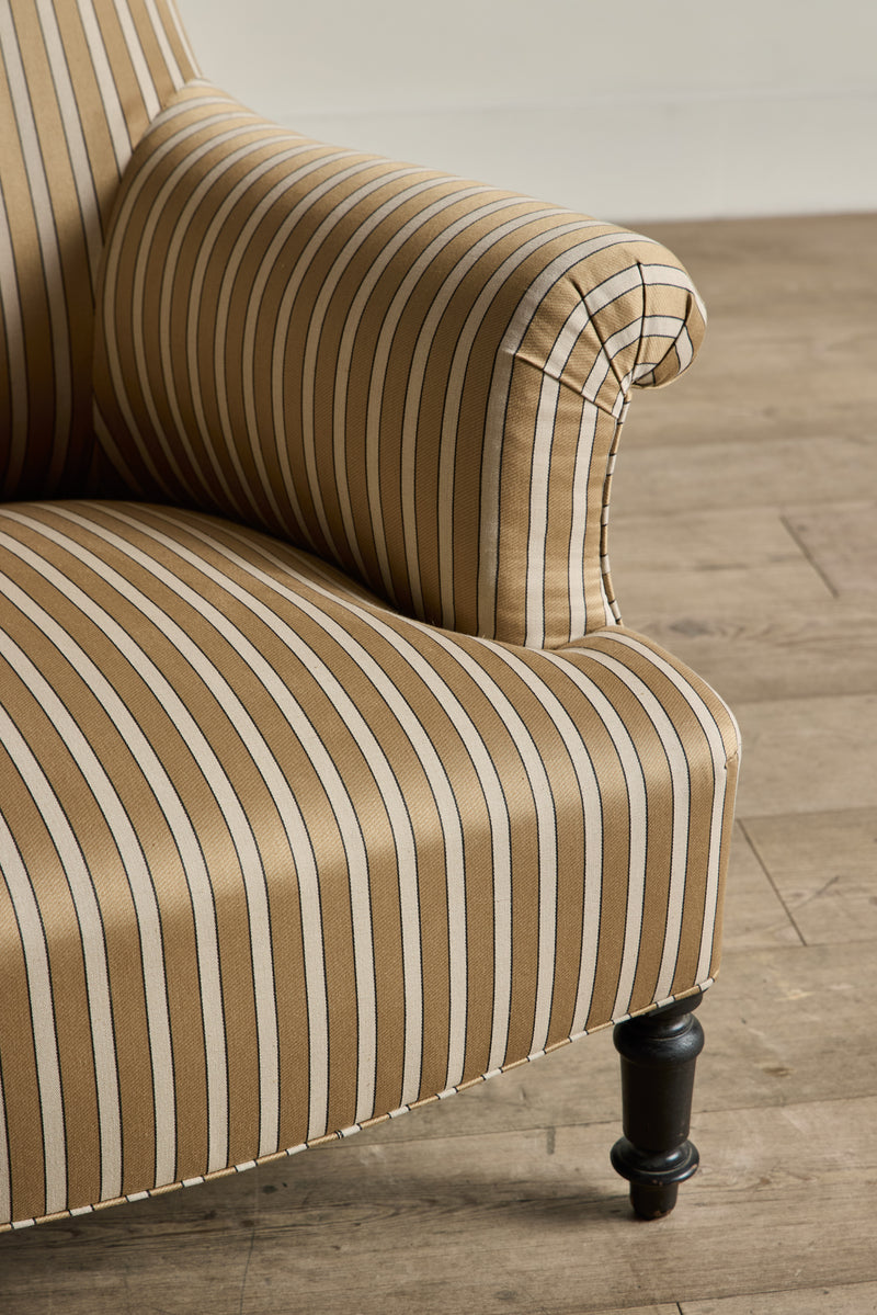 Howe Stripe High Back Chairs