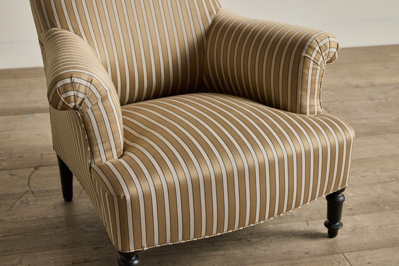 Howe Stripe High Back Chairs