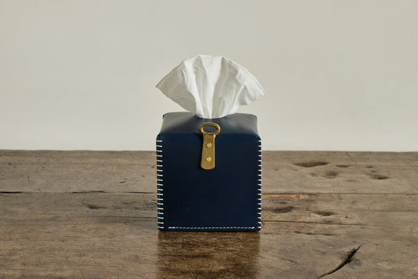 Leather Tissue Holder