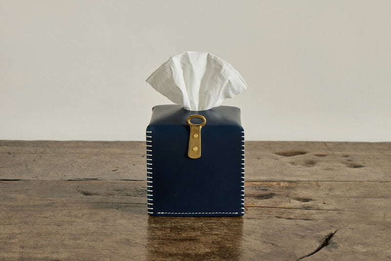 Leather Tissue Holder