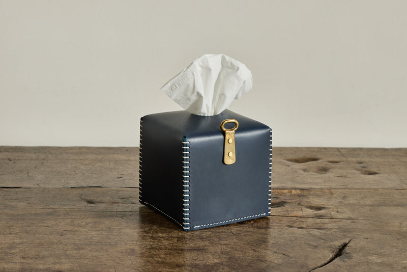 Leather Tissue Holder