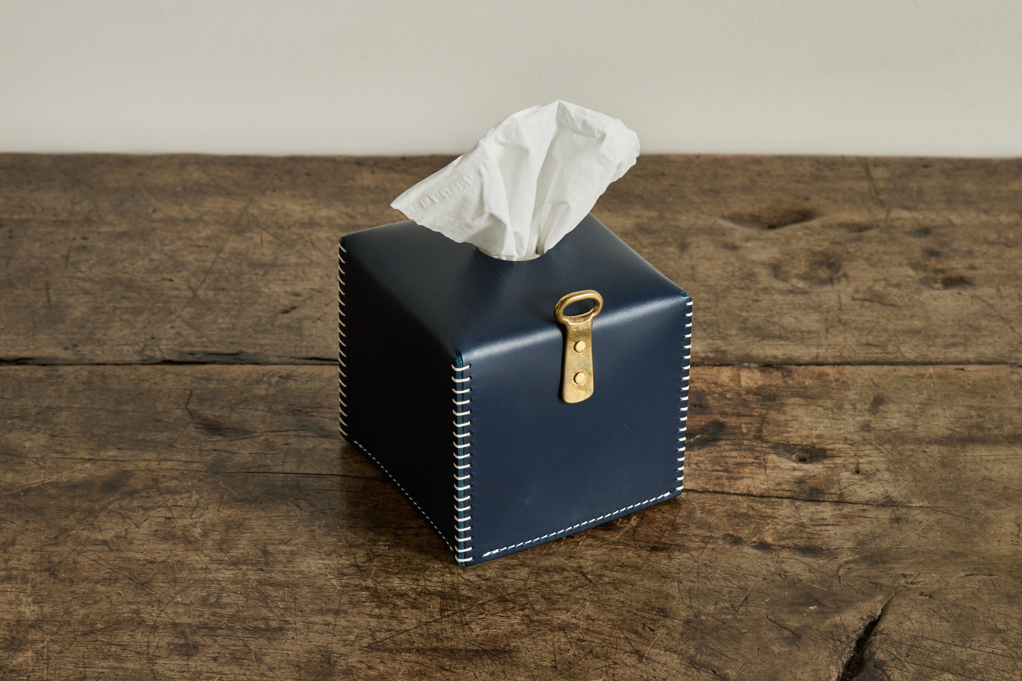 Leather Tissue Holder