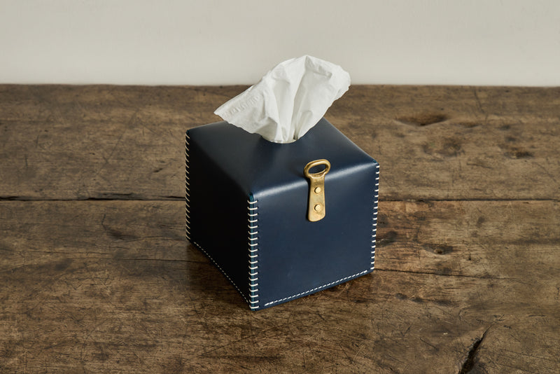 Leather Tissue Holder