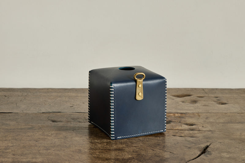 Leather Tissue Holder