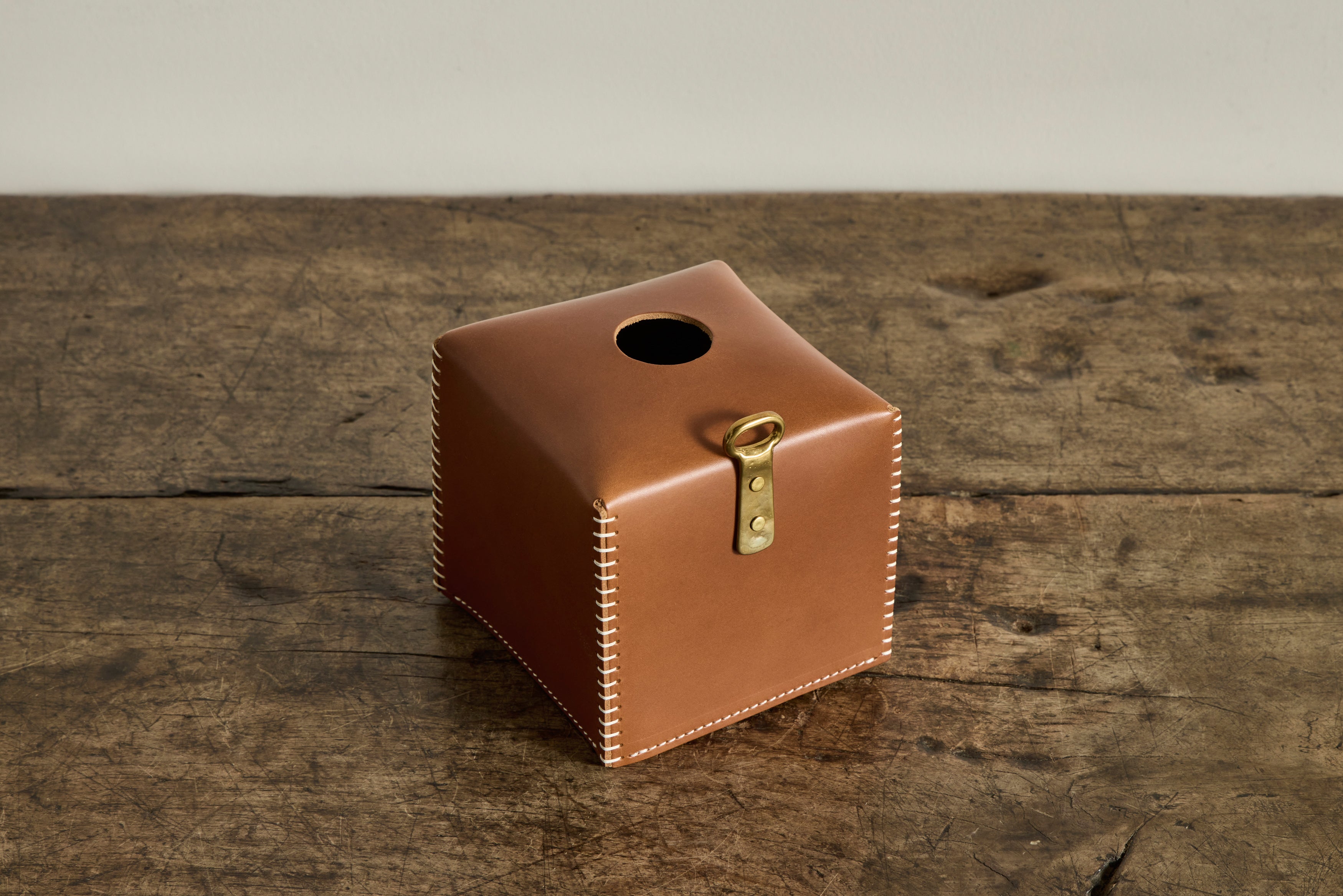 Leather Tissue Holder