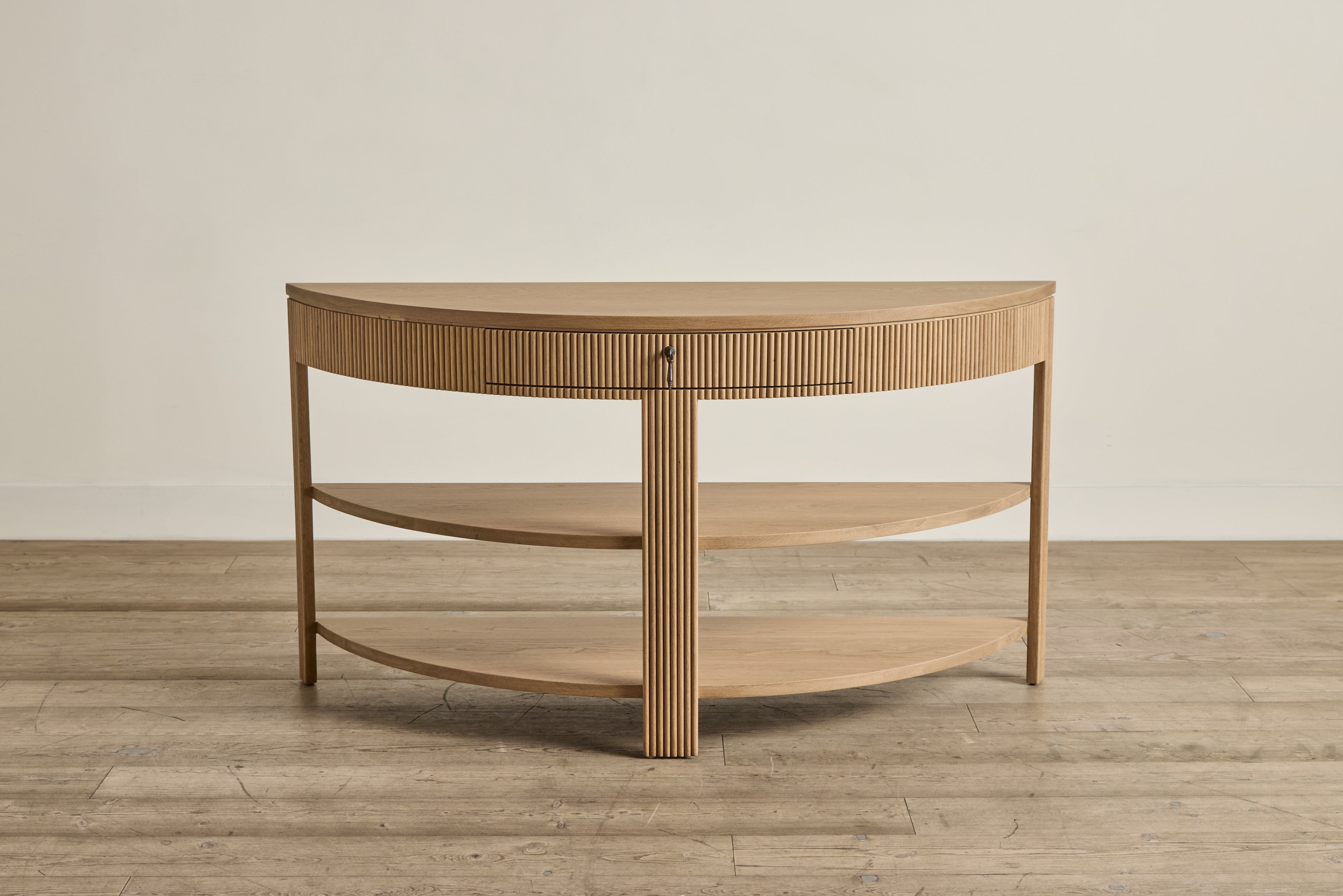 Demilune Console