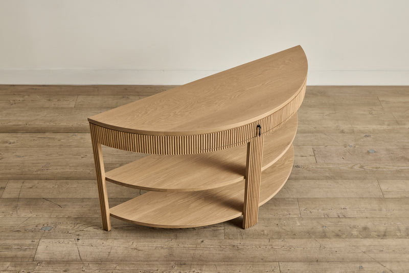 Demilune Console