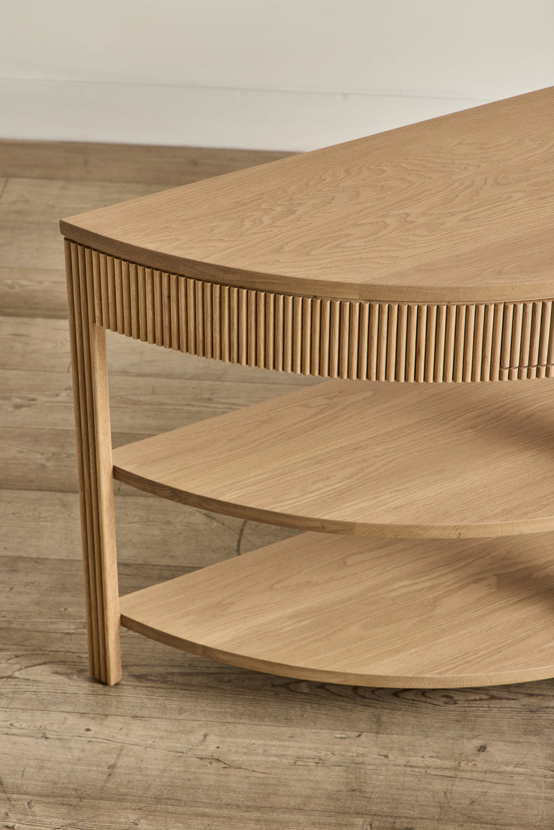 Demilune Console