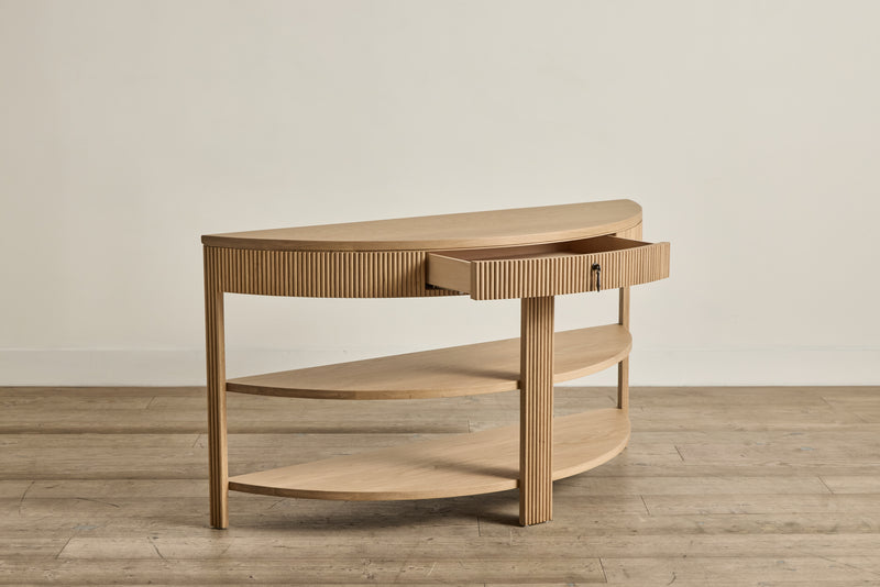 Demilune Console