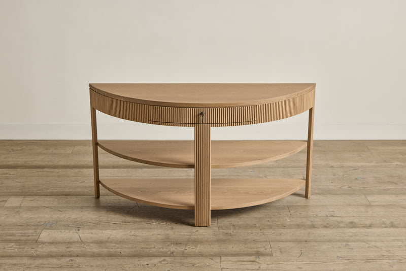Demilune Console