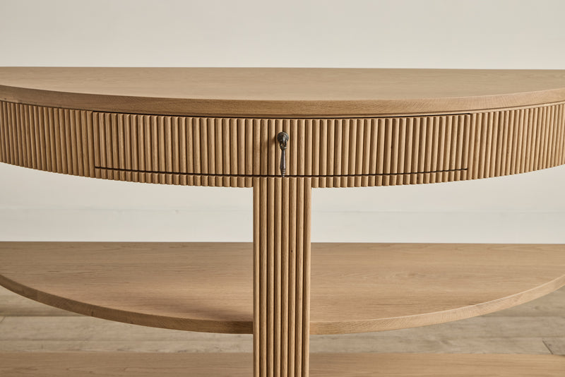 Demilune Console