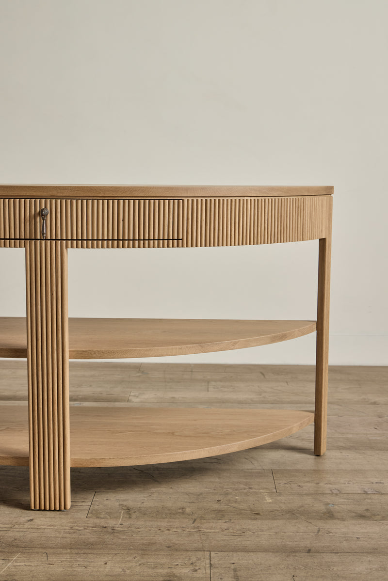Demilune Console