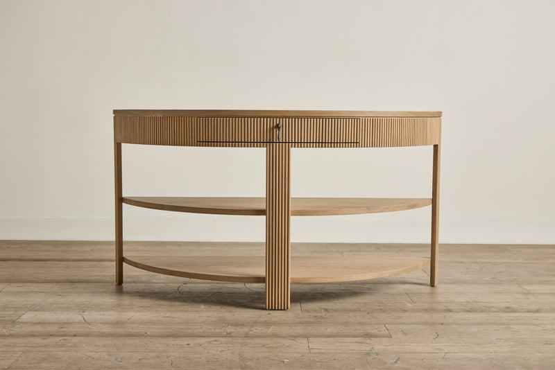 Demilune Console