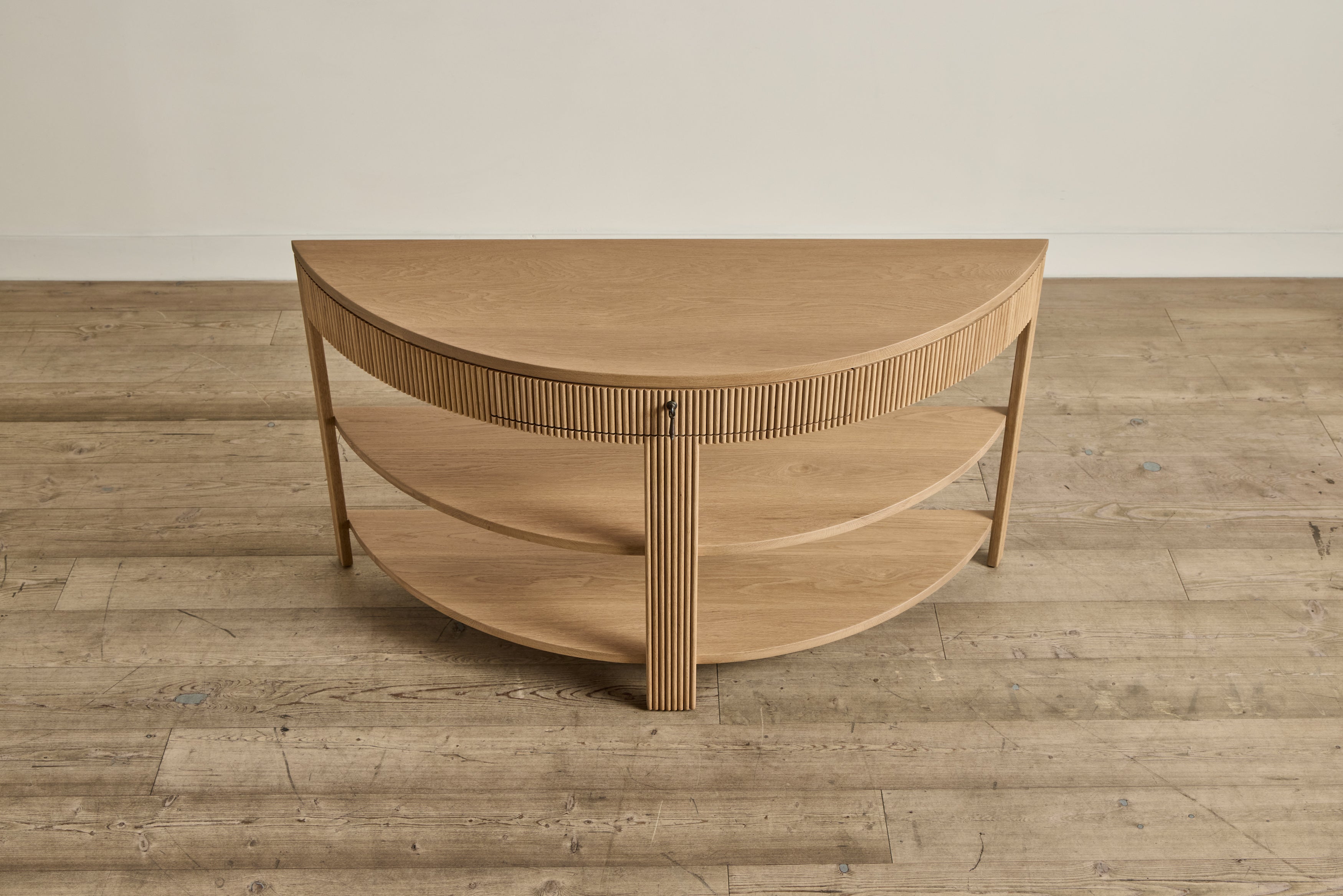 Demilune Console