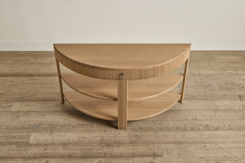 Demilune Console