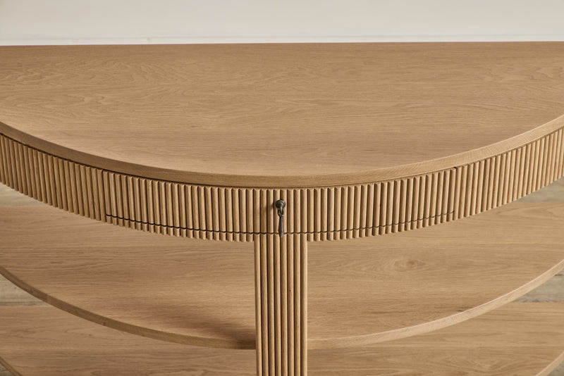 Demilune Console