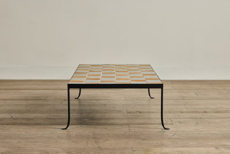 Amber & Grey Tile Coffee Table