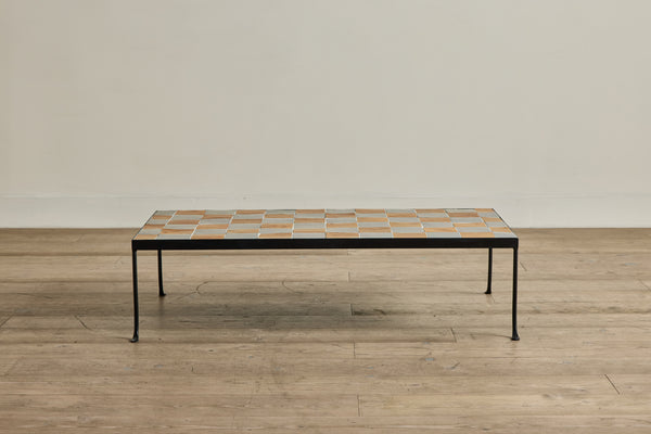Amber & Grey Tile Coffee Table