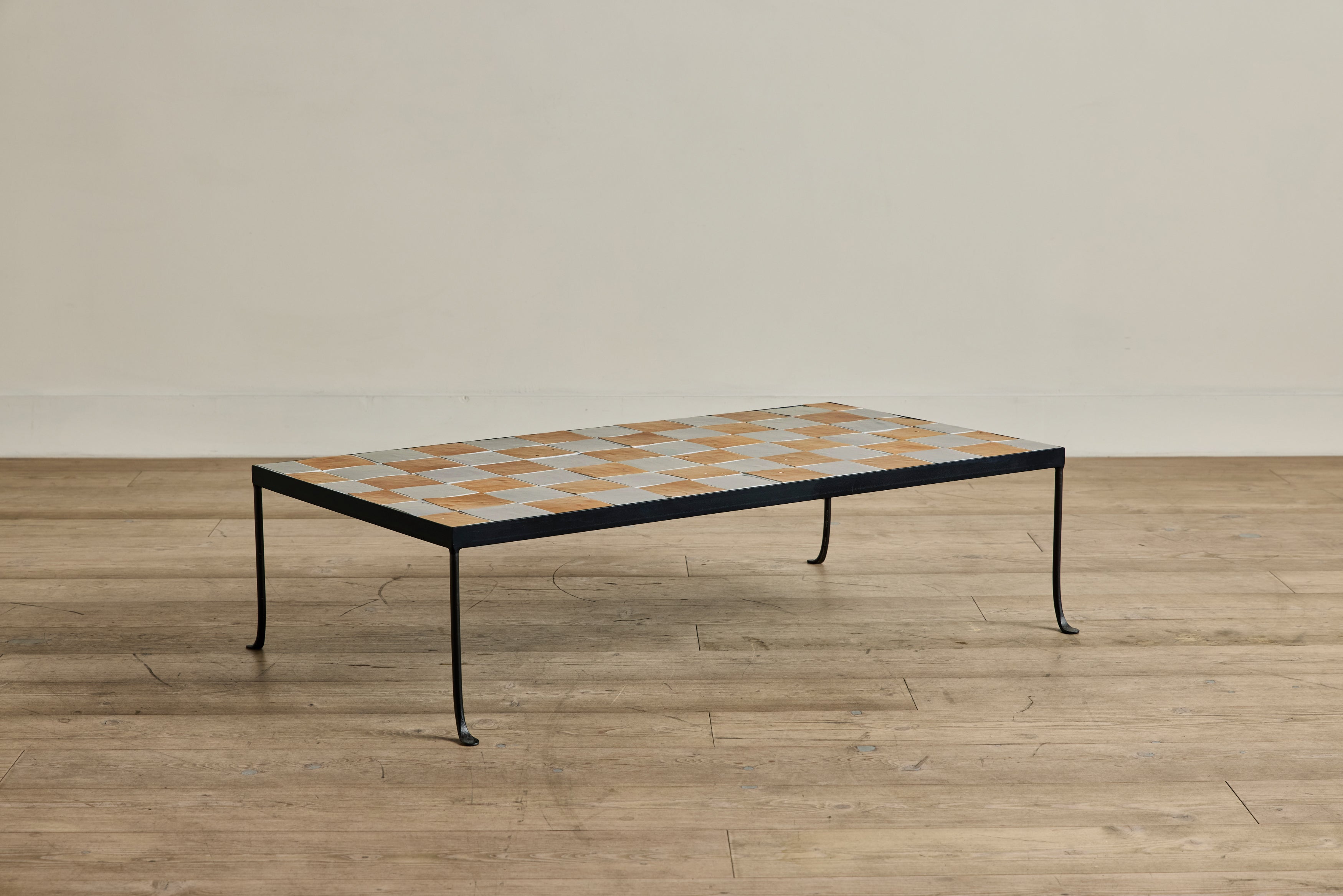 Amber & Grey Tile Coffee Table
