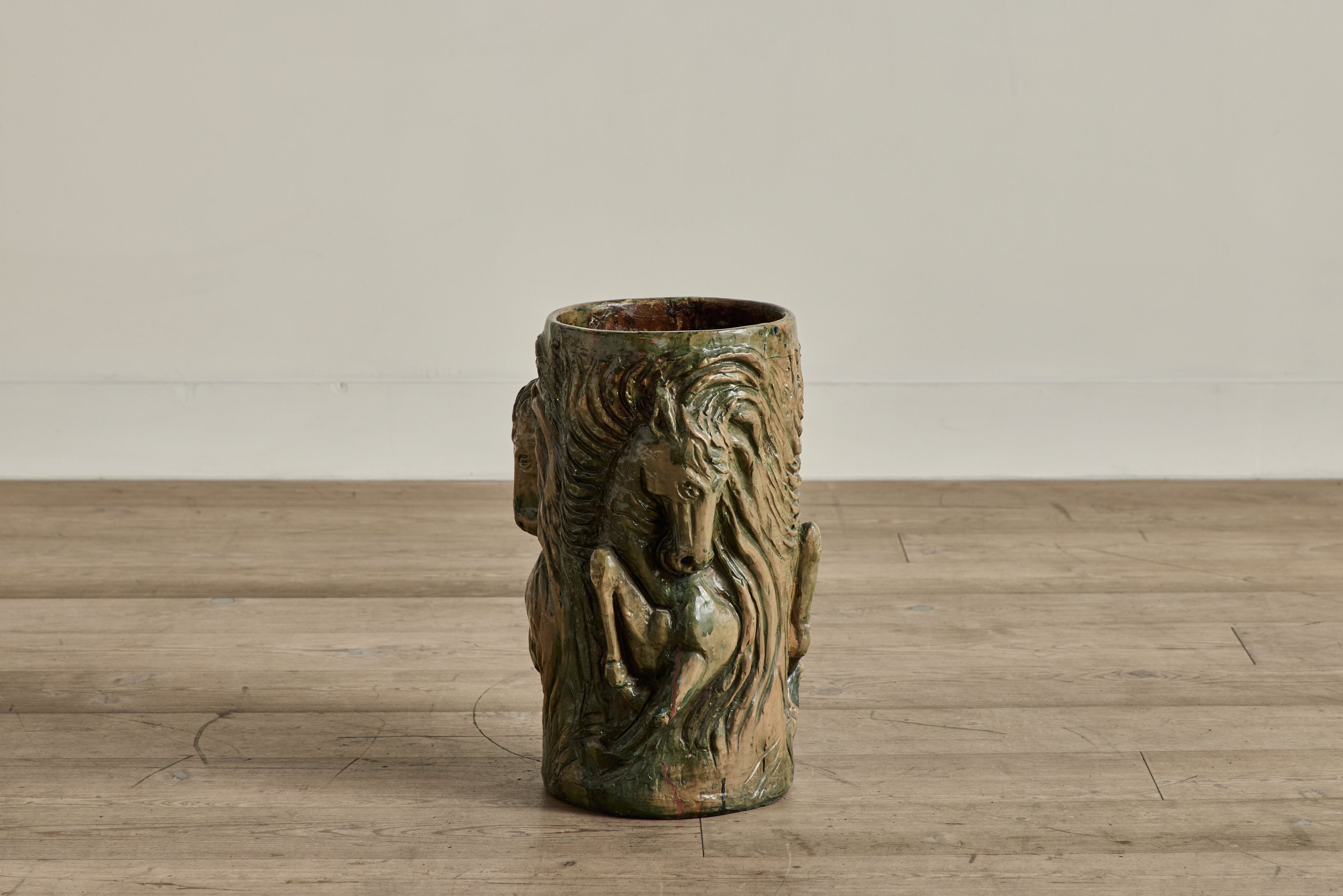 Ceramic Horse Vase