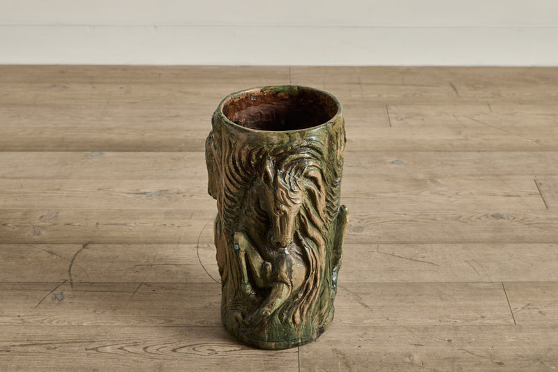 Ceramic Horse Vase